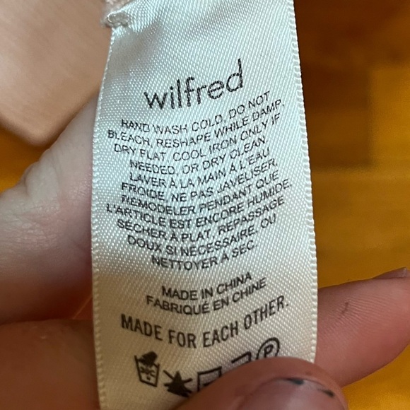 Wilfred Light Pink Crochet Sleeveless Dress A7 - Picture 4 of 4